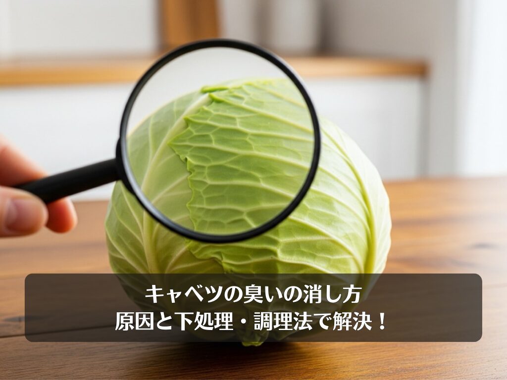 キャベツの臭いの消し方｜原因と下処理・調理法で解決！