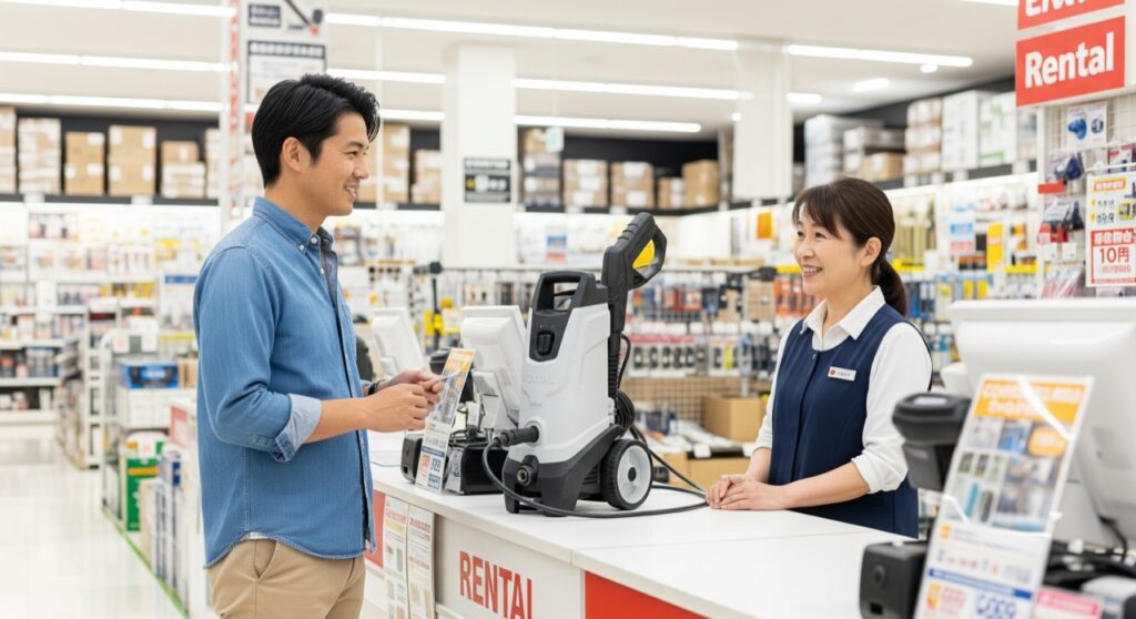 高圧洗浄機のレンタルはおすすめか