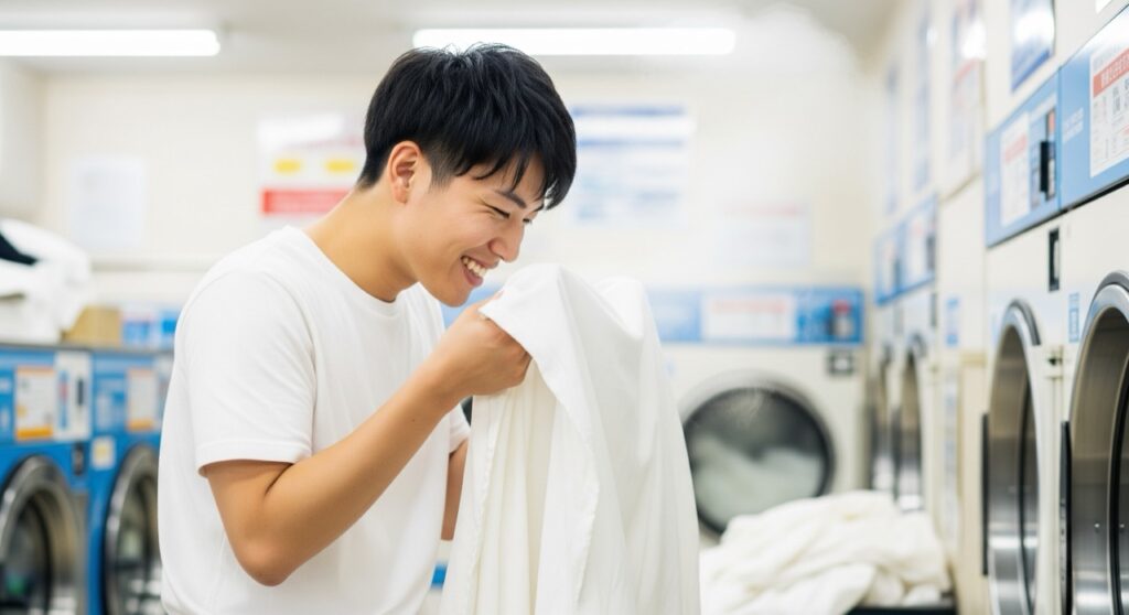 気になる生乾き臭は取れますか?