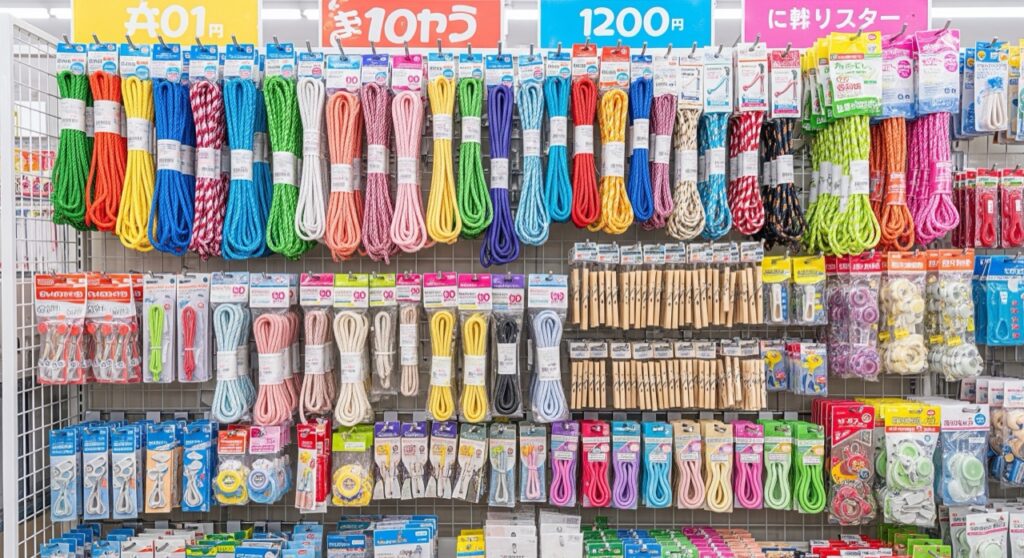 100均やダイソーで最適なロープ選び