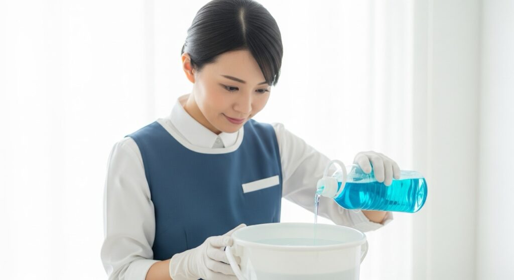 薄める?水拭きは必要?効果的な使い方