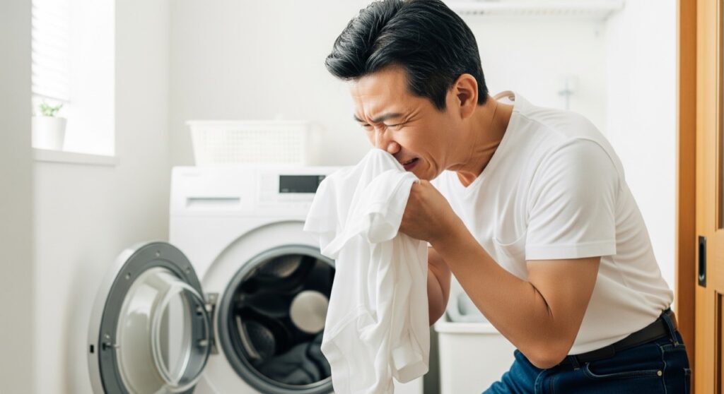 洗濯で臭いが落ちない・取れないのはなぜ